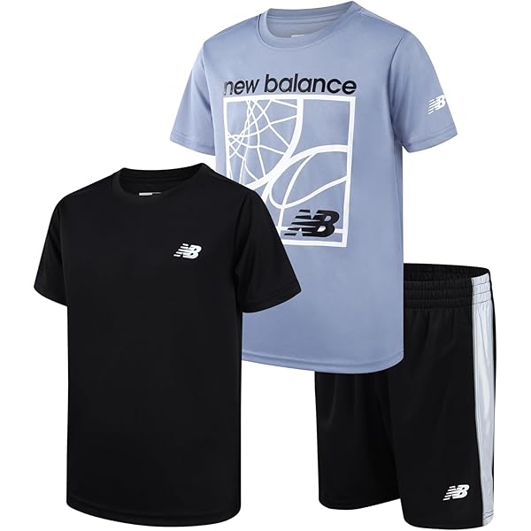 Amazon.com: Fila Boys Shorts Set - 3 Piece Active Short